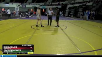 138 Varsity Champ. Round 1 - Daniel Malone, Spanish Fort vs Brayden Schwartz, Baldwin County