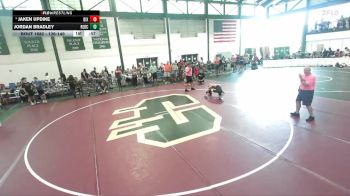 126-140 lbs Quarterfinal - Jaken Updike, Colts vs Jordan Bradley, Woodstock