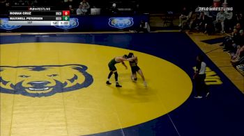 157 lbs Roman Cruz, Northern Colorado vs Maxwell Petersen, North Dakota State