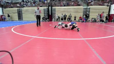77 lbs Quarterfinal - Jaxston Downey, Sellersburg vs Max Hinkle, Floyd Wrestling Club