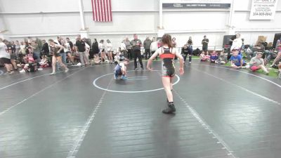 92 lbs Round Robin 3 - Blake Brothers, PA West Yellow - G vs Chloe Winther, Hammers - G