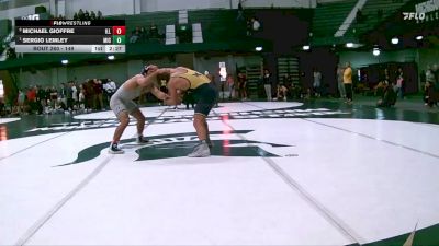 149 lbs 1st Place Match - Sergio Lemley, Michigan vs Michael Gioffre, Illinois
