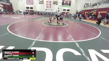 120 lbs Cons. Round 2 - Scarlett Dodge, Borah vs Jennicy Alvarez, Canyon Ridge