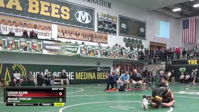 175 lbs Cons. Round 2 - Shane Fowler, Beachwood vs Logan Kline, Hilliard Darby