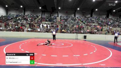 54 lbs Round Of 16 - Mason Mimbs, South Paulding Junior Spartans Wrestling Club vs Samuel Fleetwood, Guerrilla Wrestling Academy