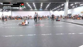 90/105 Cons. Semi - Lucas Saavedra, Top Rank vs Aeson Kerth, Stronghold Wrestling Club