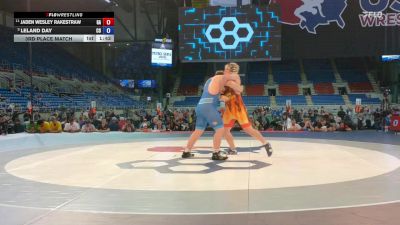 285 lbs 3rd Place Match - Jaden Wesley Rakestraw, GA vs Leland Day, CO