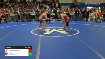 160 lbs Prelims - Jack MacKiernan, Pinkerton Academy vs Gage Stone, Dexter