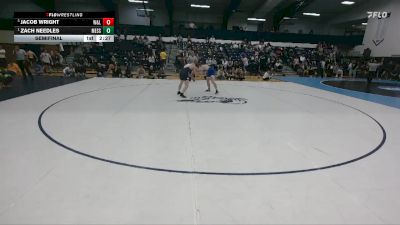 174 lbs Semifinal - Zach Needles, Messiah vs Jacob Wright, Washington And Lee