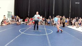 95 lbs Round 4 (6 Team) - Michael Wilbur, U2 The Revolution vs Axel Landry, Prestige Worldwide