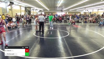 135 lbs Consolation - Dalton Davis, Gillett vs Joseph McDonald, Seneca Falls