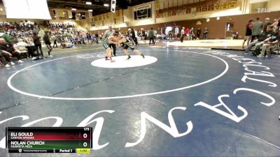 175 lbs Cons. Round 2 - Eli Gould, Canyon Springs vs Nolan Church, Murrieta Mesa