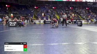 95 lbs Round Of 16 - Benton Alt, Chestnut Ridge vs Logan Schreiner, Fort LeBoeuf