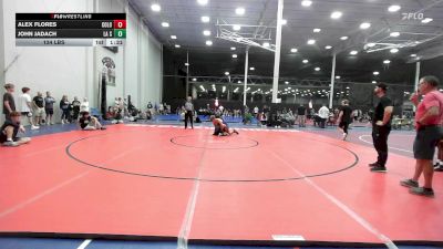 134 lbs Rr Rnd 1 - Alex Flores, Colonial Pride - HSAm vs John Jadach, La Salle College - HSAm