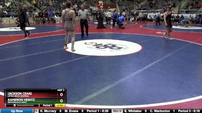 6A 150 lbs Cons. Round 1 - Kameron Heintz, Bentonville West vs Jackson Craig, Little Rock Central