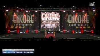 United Elite Cheer - RUTHLESS [2025 L3 Senior - D2 Day 2] 2025 Encore Grand Nationals