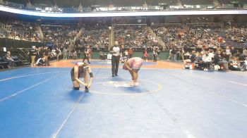 6A - 235 lbs Quarterfinal - Malea Vinson, White Oak High School vs Yahora Hakim, Olympic High School