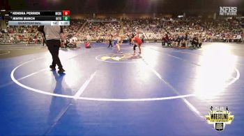 G5A-145 lbs Quarterfinal - Kendra Perrien, MCLOUD (Girls) vs Jentri Burch, OOLOGAH-TALALA (Girls)