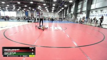 64 lbs Rd# 3 12:00pm Friday - Mikey Butler, Terps XPress vs Trevor Lindquist, Team New Mexico