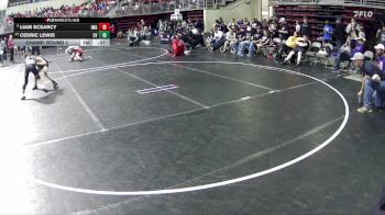 100 lbs Champ. Round 1 - Liam Scearcy, IronHawk Wrestling Academy vs Cedric Lewis, Southern Valley