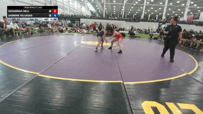 120 lbs Savannah Bell, South Dakota vs Jasmine Villegas, Georgia