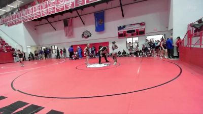 JH 138 lbs Champ. Round 2 - Alaysia Dedmon, SHAWNEE vs Rosealina Gomez, CHICKASHA