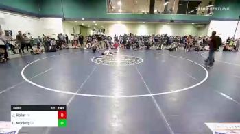 60 lbs Round Of 16 - Jha`kai Roller, TN vs Cash Mcclurg, CA