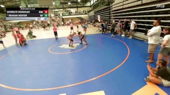 121-135 lbs 3rd Place Match - Reagan Hester, Center Grove vs Jahnelys Gonzalez, Jacksonville Area Wrestling