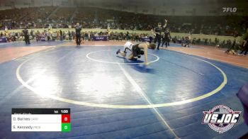 96 lbs Semifinal - Drew Barnes, Cardinal Wrestling Club vs Shelby Kennedy, Prodigy Elite Wrestling