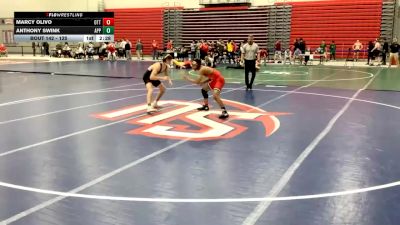125 lbs Champ. Round 1 - Marcy Olivo, Otterbein University vs Anthony Swink, Apprentice School