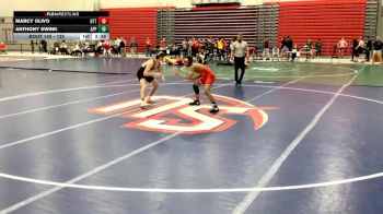 125 lbs Champ. Round 1 - Marcy Olivo, Otterbein University vs Anthony Swink, Apprentice School