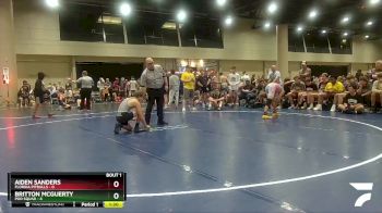 113 lbs Semis (4 Team) - Britton McGuerty, Pod Squad vs Aiden Sanders, Florida Pitbulls