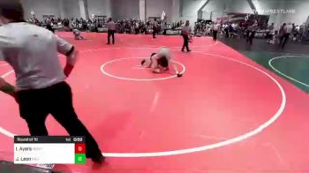 132 lbs Round Of 16 - Isaac Ayers, Montana vs Julian Leon, California Grapplers