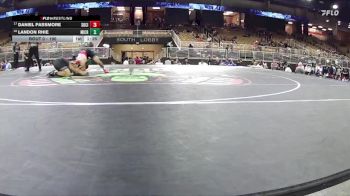 190 lbs Champ. Round 2 - Daniel Passmore, Social Circle vs Landon Rhie, Mill Creek