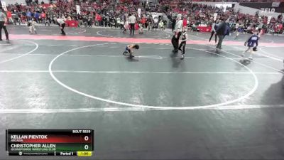 48 lbs Semifinal - Kellan Pientok, Arcadia vs Christopher Allen, Oconomowoc Wrestling Club