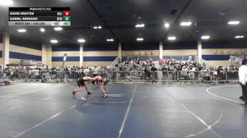 109 lbs Consi Of 8 #1 - David Nguyen, Bella Vista HS vs Daniel Serrano, Dethrone WC