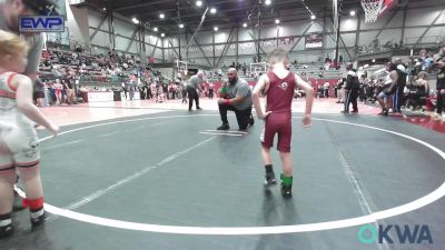 45 lbs Consi Of 8 #2 - Scarlett Bay, Sperry Wrestling Club vs Titan Gibson, Owasso Takedown Club