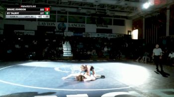 138 lbs Ry Talbot, Layton vs Drake Johnson, Juab