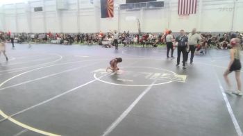 64 lbs 5th Place - Ava Ojeda, Way Out West vs Harley Orians, Gold Rush Wrestling