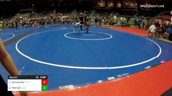 46 lbs Semifinal - Joseph Cervantes, Dethrone vs Cole Patrick, Hudson WC