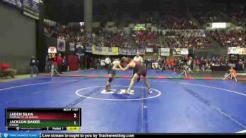 Cons. Round 1 - Jaden Silha, Dawson Co. (Glendive) vs Jackson Baker, Hardin