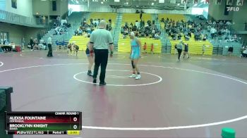 140 lbs Champ. Round 1 - Brooklynn Knight, Banks vs Alexsa Fountaine, Centennial