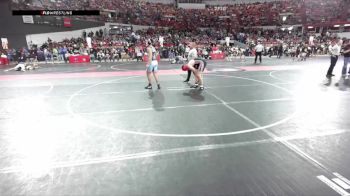 210 lbs Champ. Round 2 - Christian Kelly, Wausau East vs Kale Walker, Bay Port Wrestling