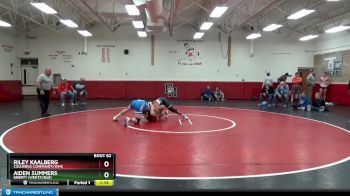 170 lbs Round 1 - Riley Kaalberg, Columbus Community/WMU vs Aiden Summers, Liberty (Wentzville)