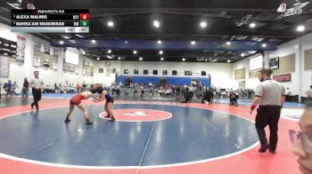 100 Girls Cons. Semi - Alexa Malinis, Monte Vista vs Mahea`ani Manubisan, Mira Mesa