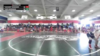 Boys 146 lbs Cons. Round 2 - Seth Morrison, Live Oak Boys vs Zachary Woessner, Foothill Boys