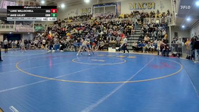 133 lbs Quarterfinal - Luke Willochell, Greater Latrobe vs Jake Lilley, Connellsville