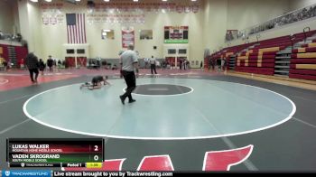 100 lbs Semifinal - Lukas Walker, Mountain Home Middle School vs Vaden Skrogrand, South Middle School