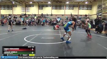 130 lbs 1st Place Match - Taina Fernandez, HHWC vs Adrian Arbelo, Orchard South