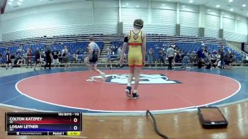 113 lbs Cons. Round 3 - Colton Katzfey, WI vs Logan Letner, OH